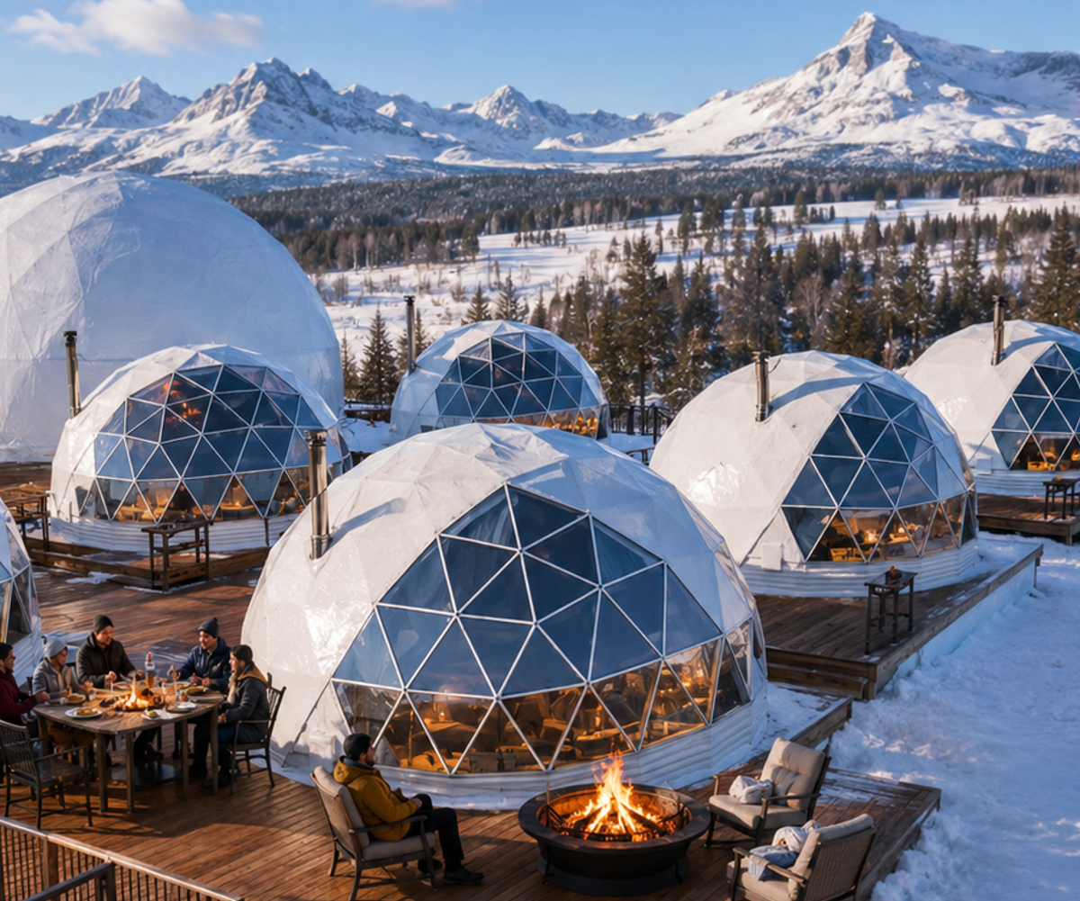 Outdoor PVC Dome