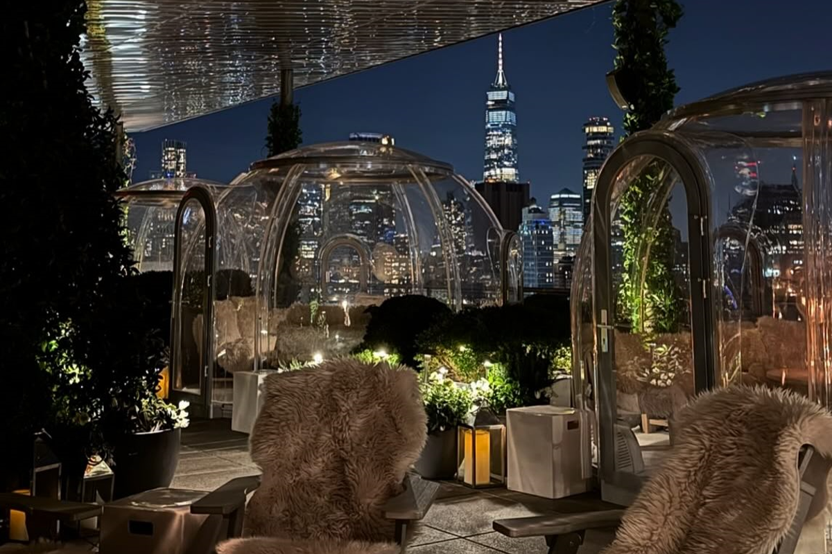 Elevating Fine Dining with D3.5M Restaurant Roof Top Domes at a 5 Star New York City Hotel
