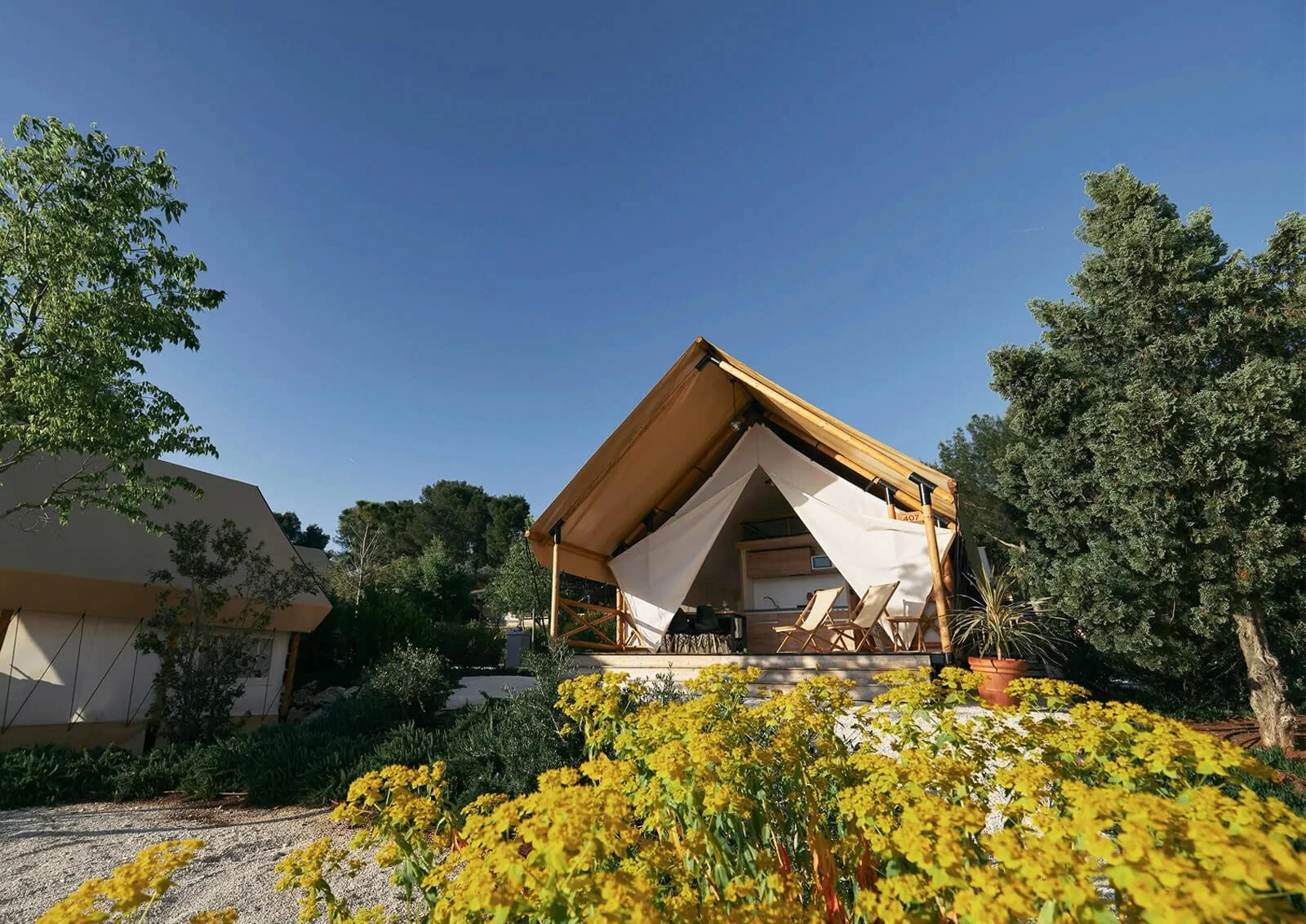Canvas Safari Hotel Tent