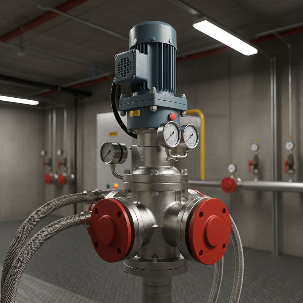Three Way Actuator Valve For Fire & Safety Systems