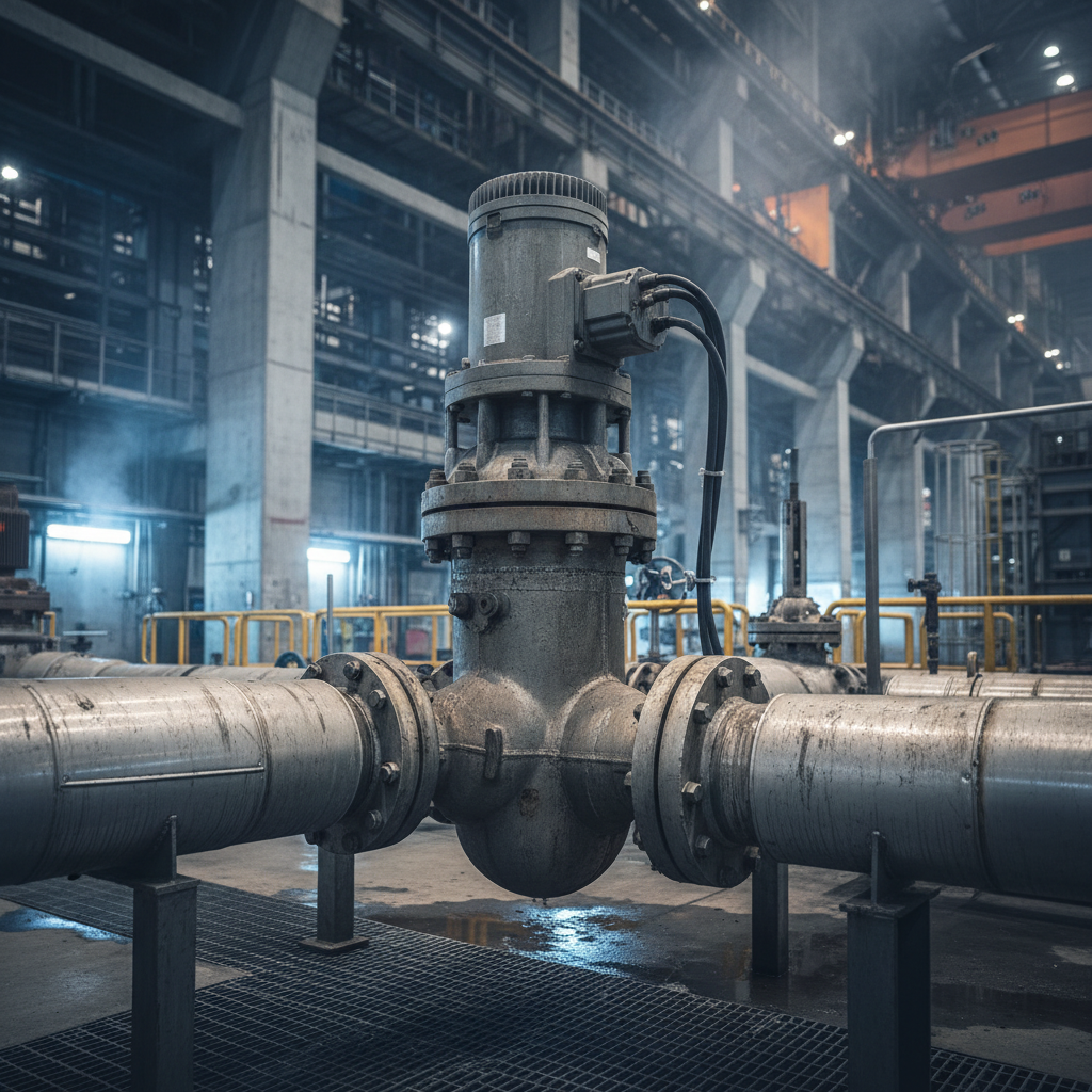 Three Way Actuator Valve For Power Plant Operations