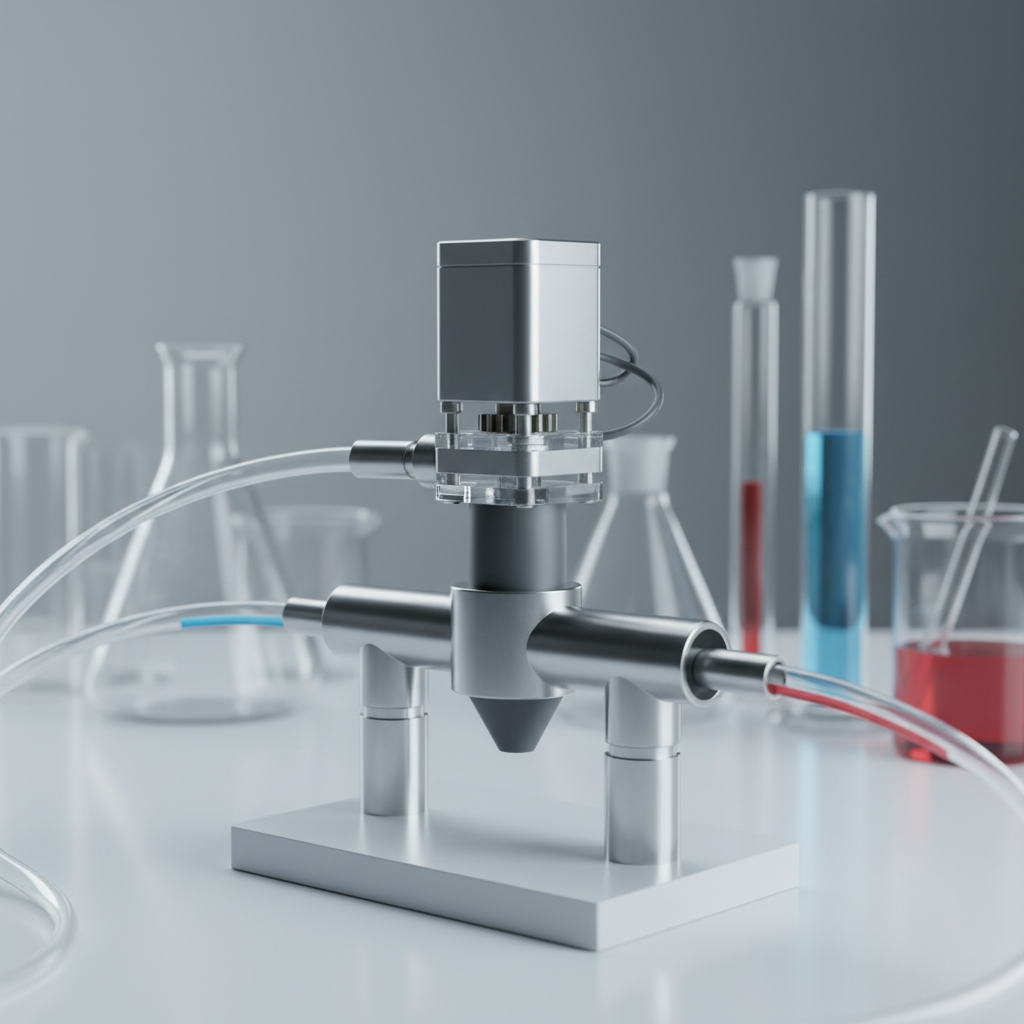 Three Way Actuator Valve For Laboratory & Medical Equipment