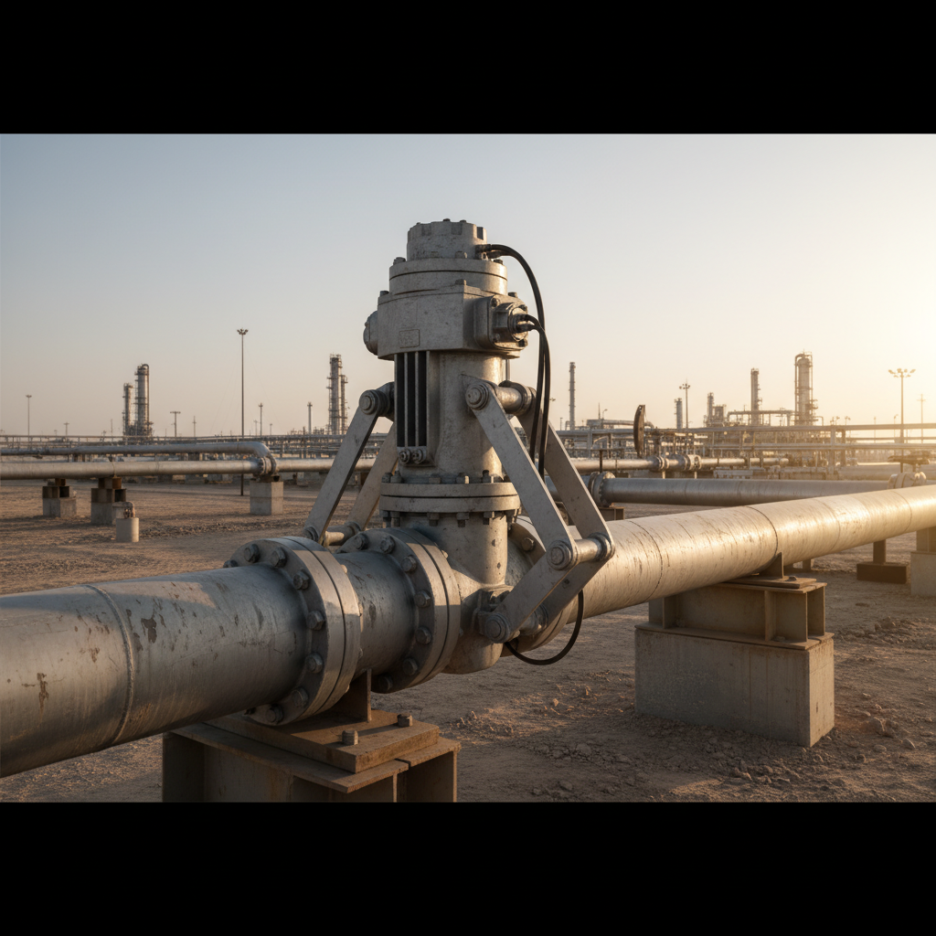 Mid Position Actuator For Oil & Gas Transportation