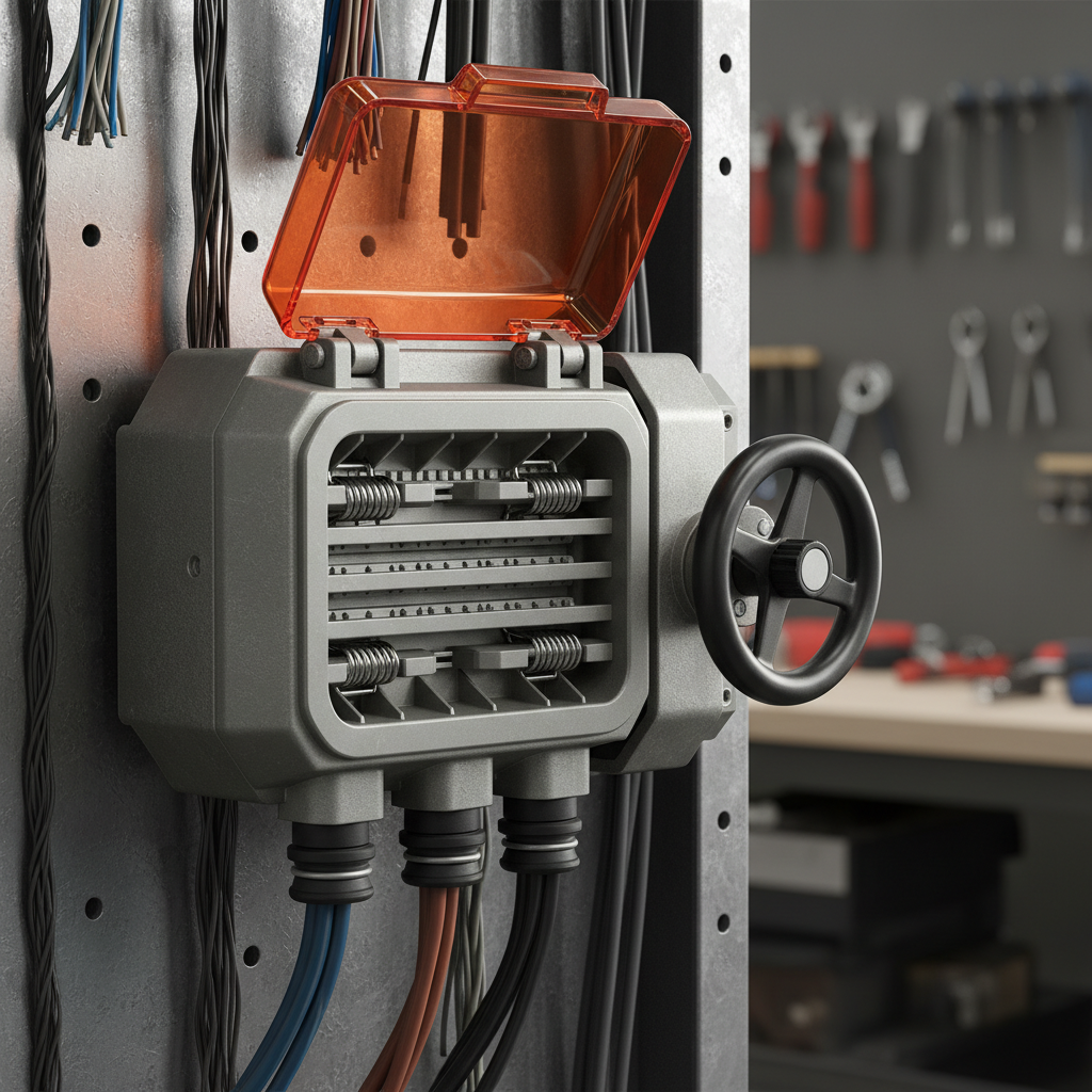 Cut Out Breaker For Wire Bundling
