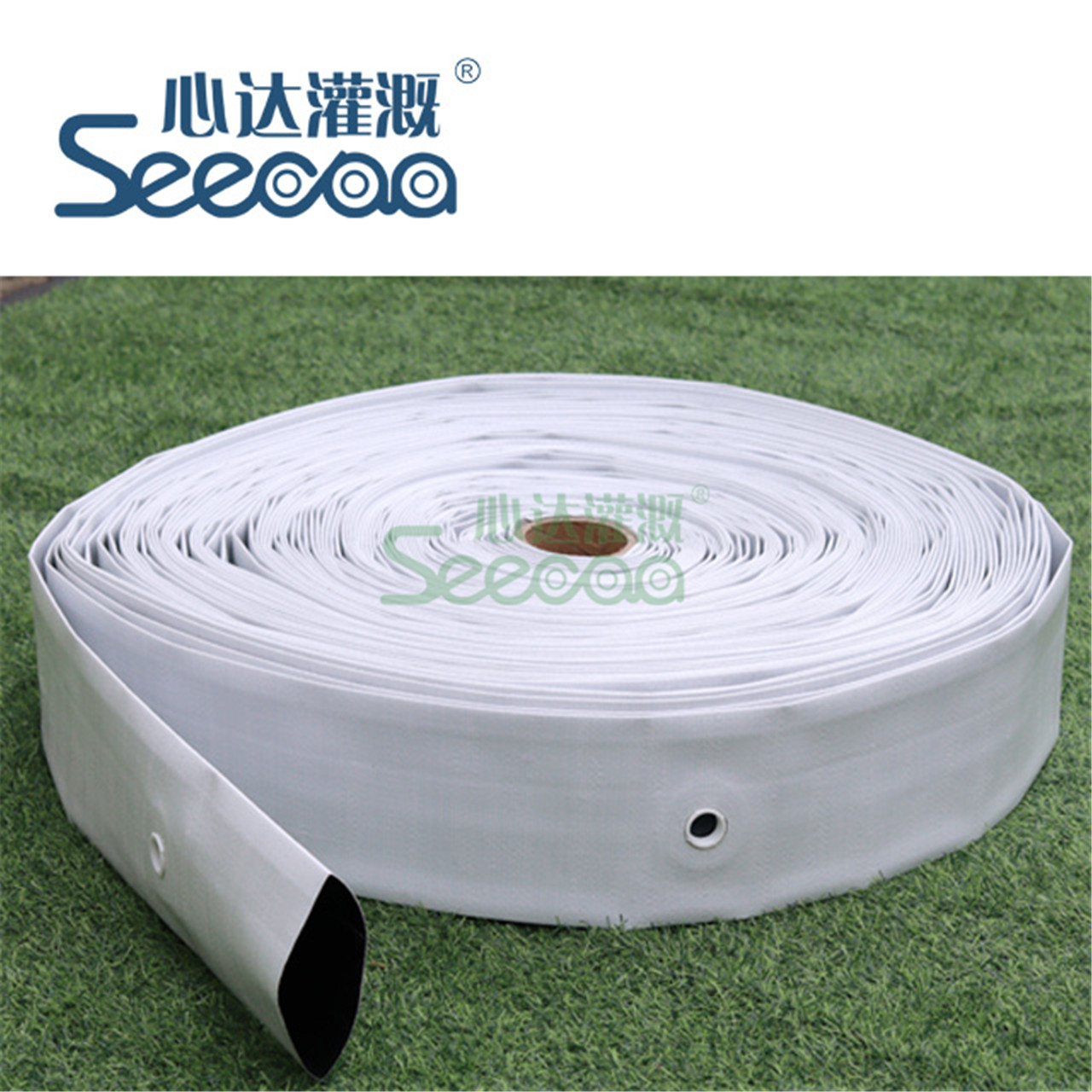 Tubo flexible con conector soldado integral, orificios de salida soldados preinstalados, salida de manguera plana de PP, tubo prefabricado (1).jpg