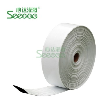 Manguera plana de PP flexible para sistema de riego agrícola, tubería principal, tubo de manguera sin aislamiento, con menor elongación y torsión.