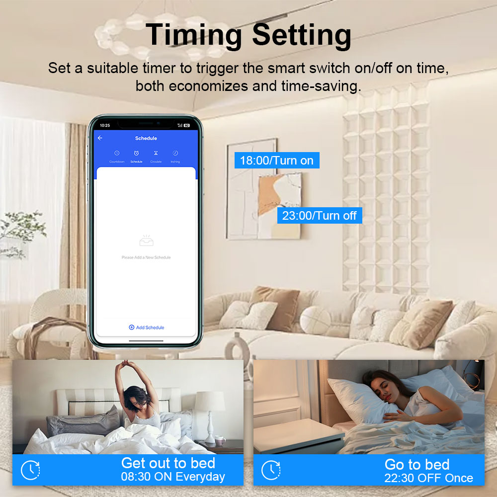 smart switch glass panel