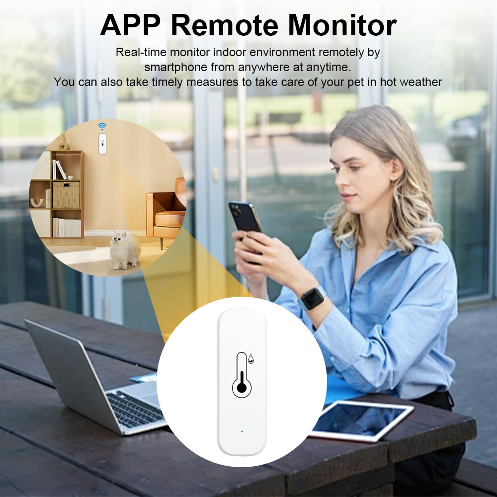 Smart Home Temperature And Humidity Sensor