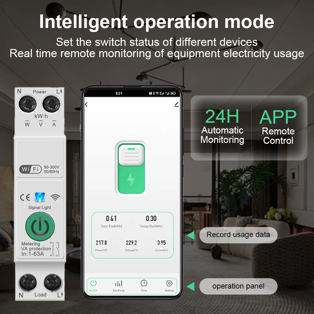 smart wifi breaker switch