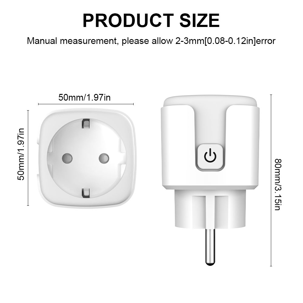 Eu Smart Plug with Energy Monitoring
