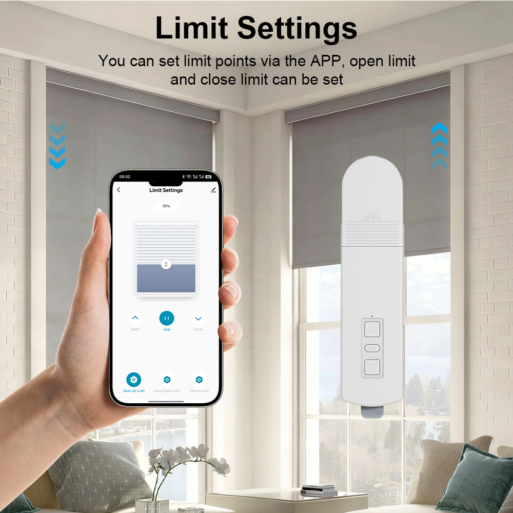 Zigbee Smart Blinds Motor