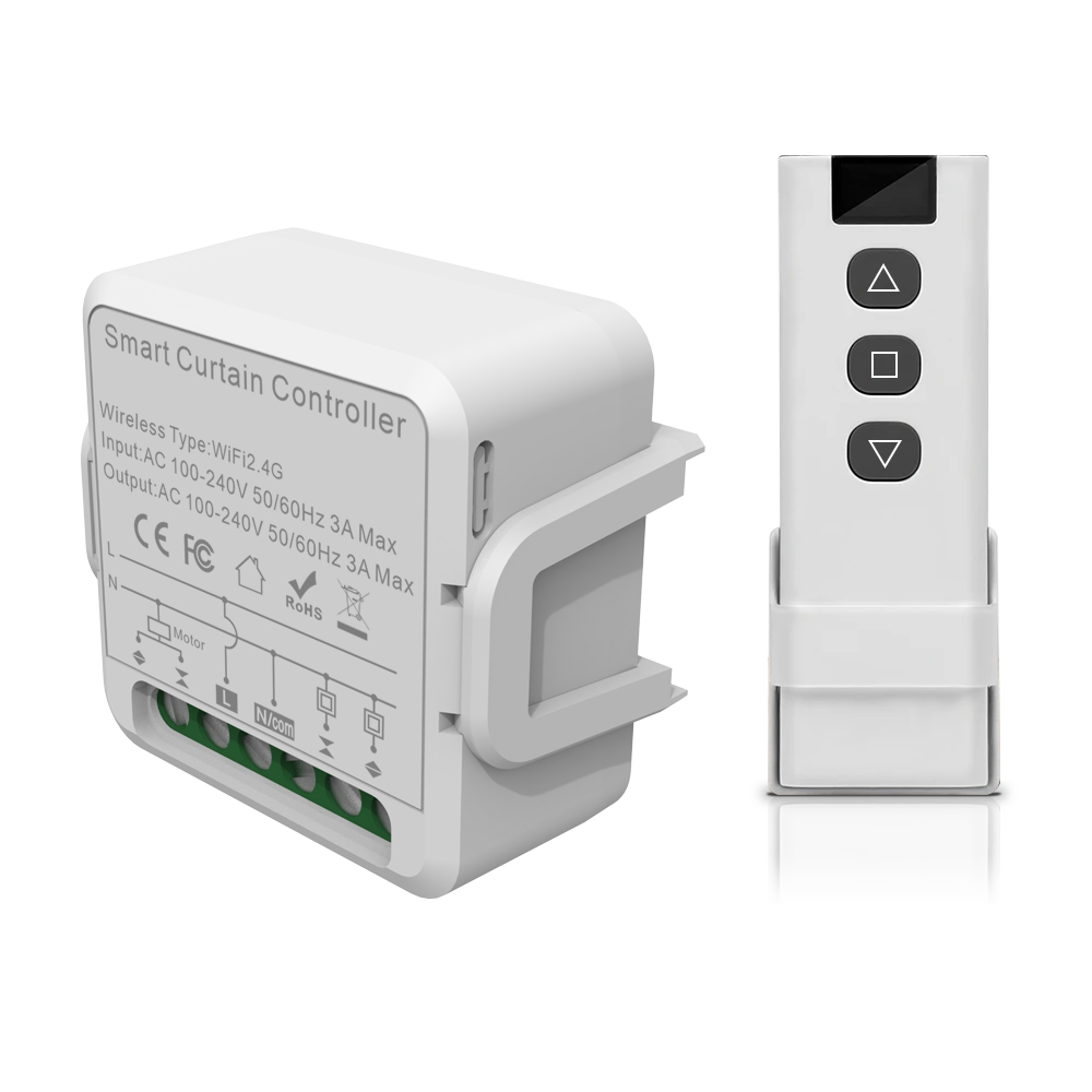 Wifi Rf Curtain Switch With Remote