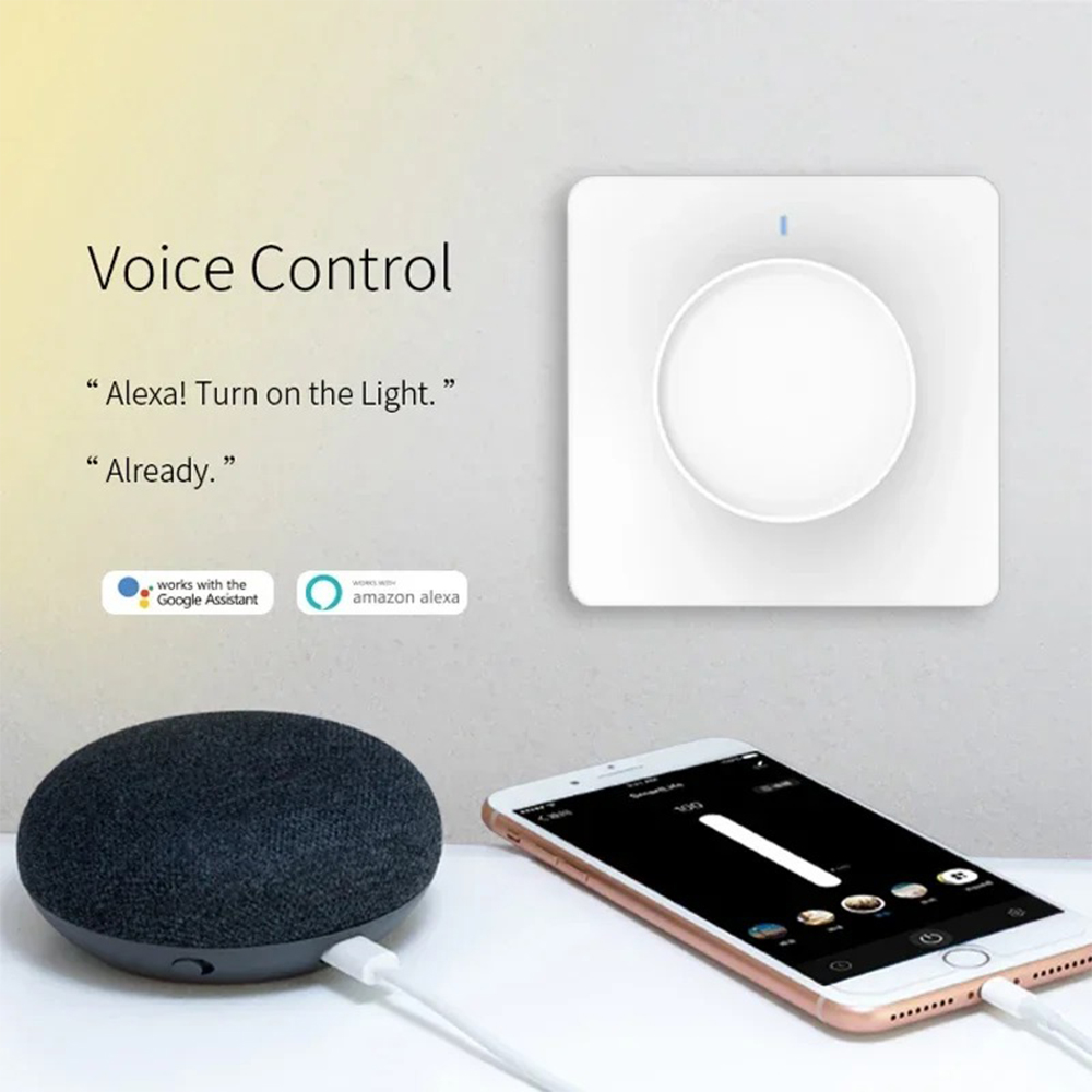 EU WIFI Smart Rotary Dimmer Switch
