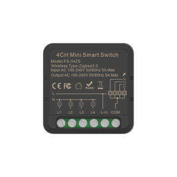 4 Gang Zigbee Mini Smart Switch