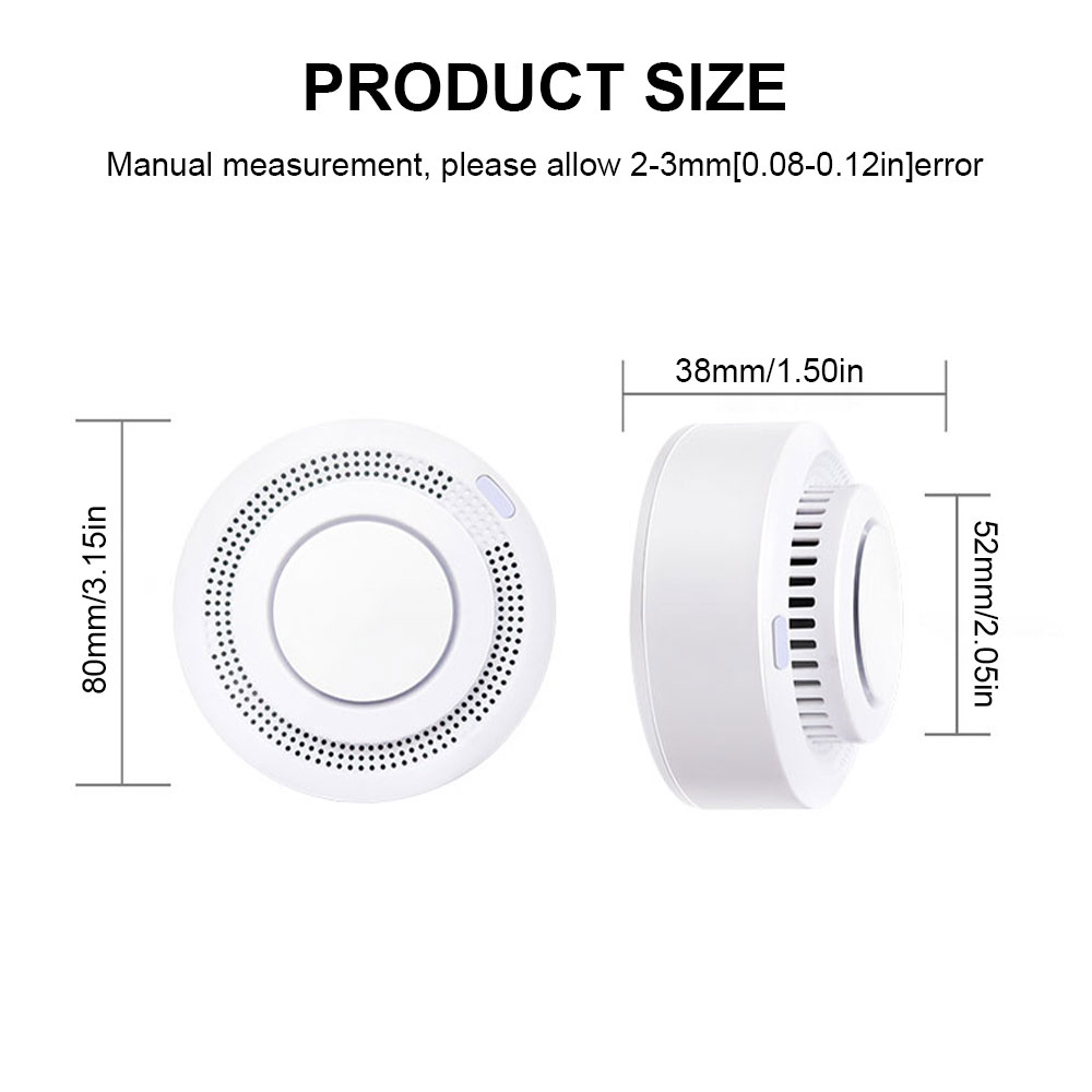 tuya smart smoke detector