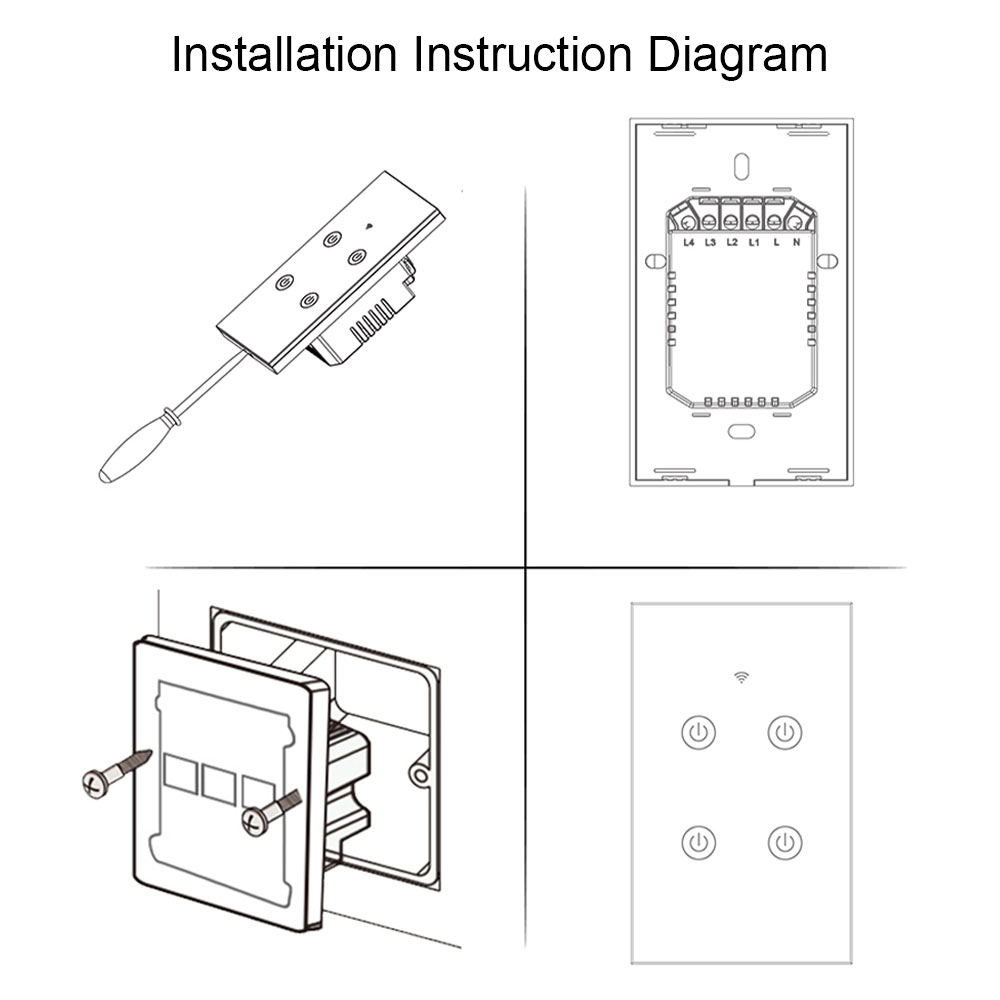 Tuya Wifi Smart Wall Switch (2)