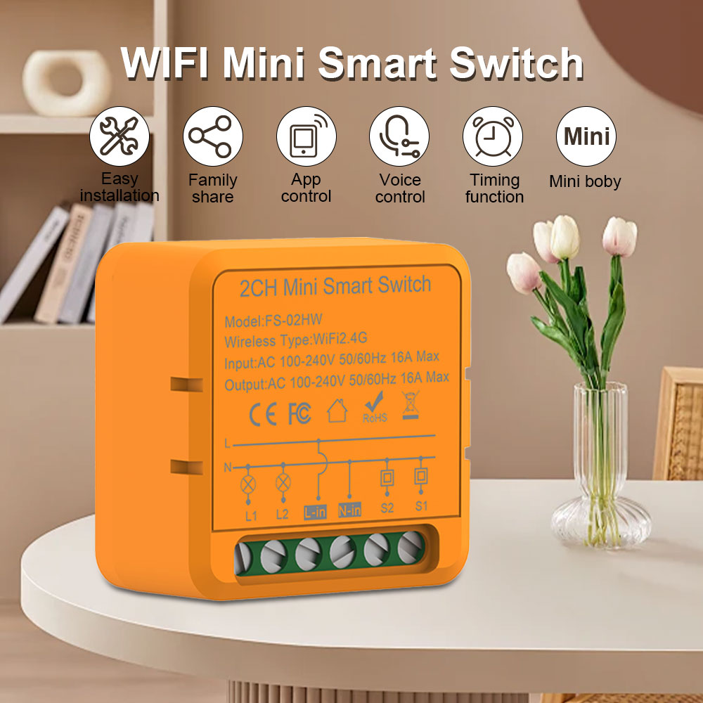 Wifi Light Switch 4 Gang (2)