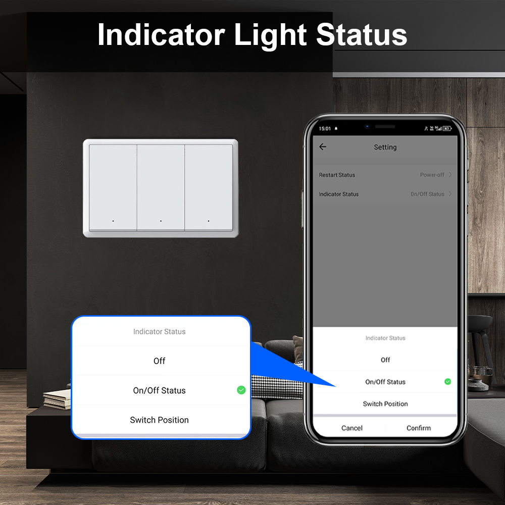 Wifi Smart Wall Light Switch (3)