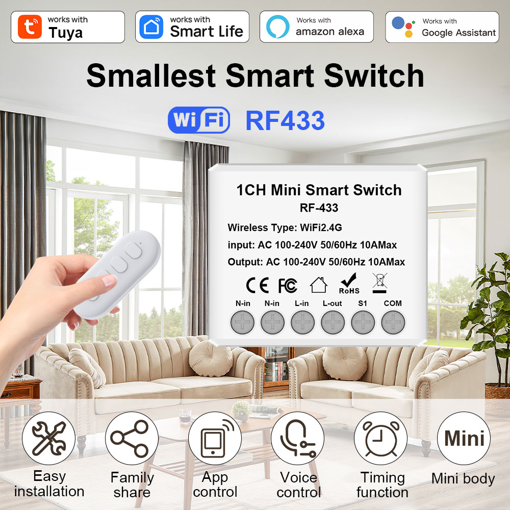 Wifi Smart Wall Switch