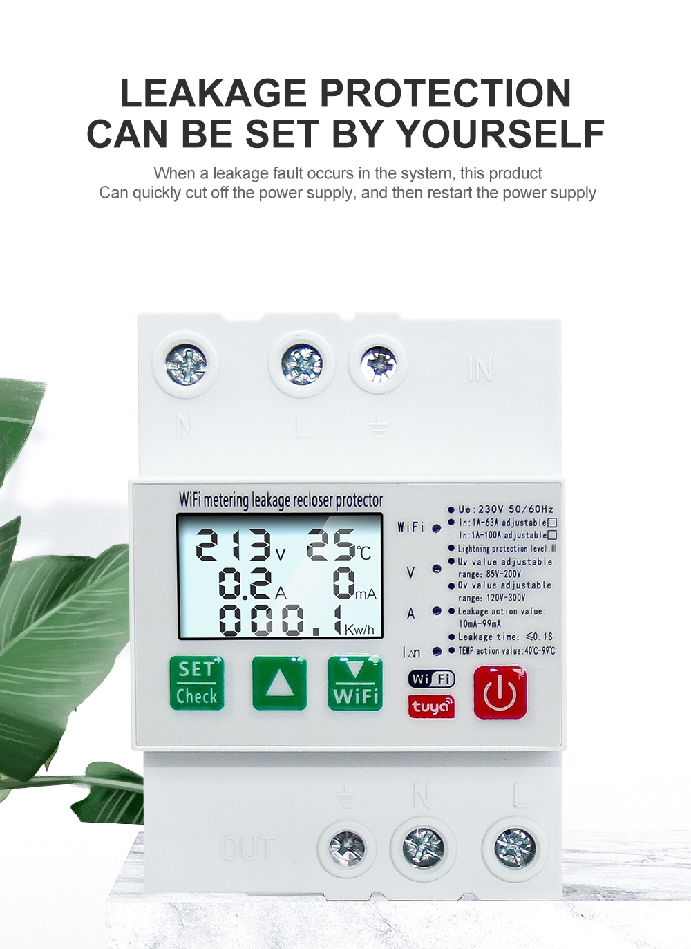 Din Rail Wifi Smart Energy Meter (1)