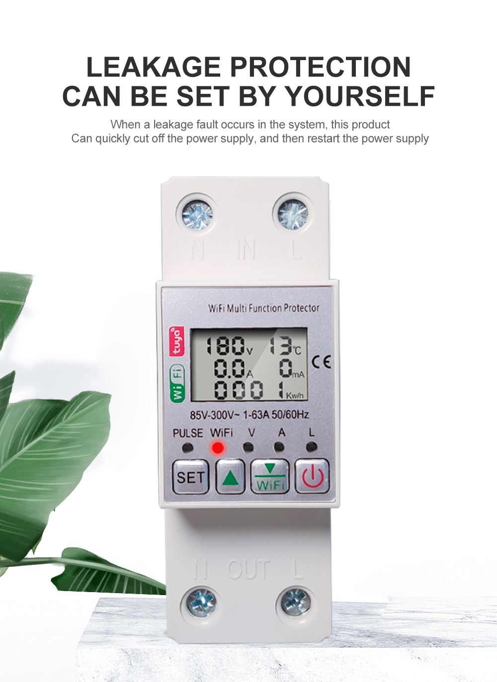 Din Rail Wifi Smart Energy Meter (1)