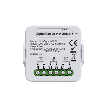 Smart Mini Zigbee Garage Door Switch