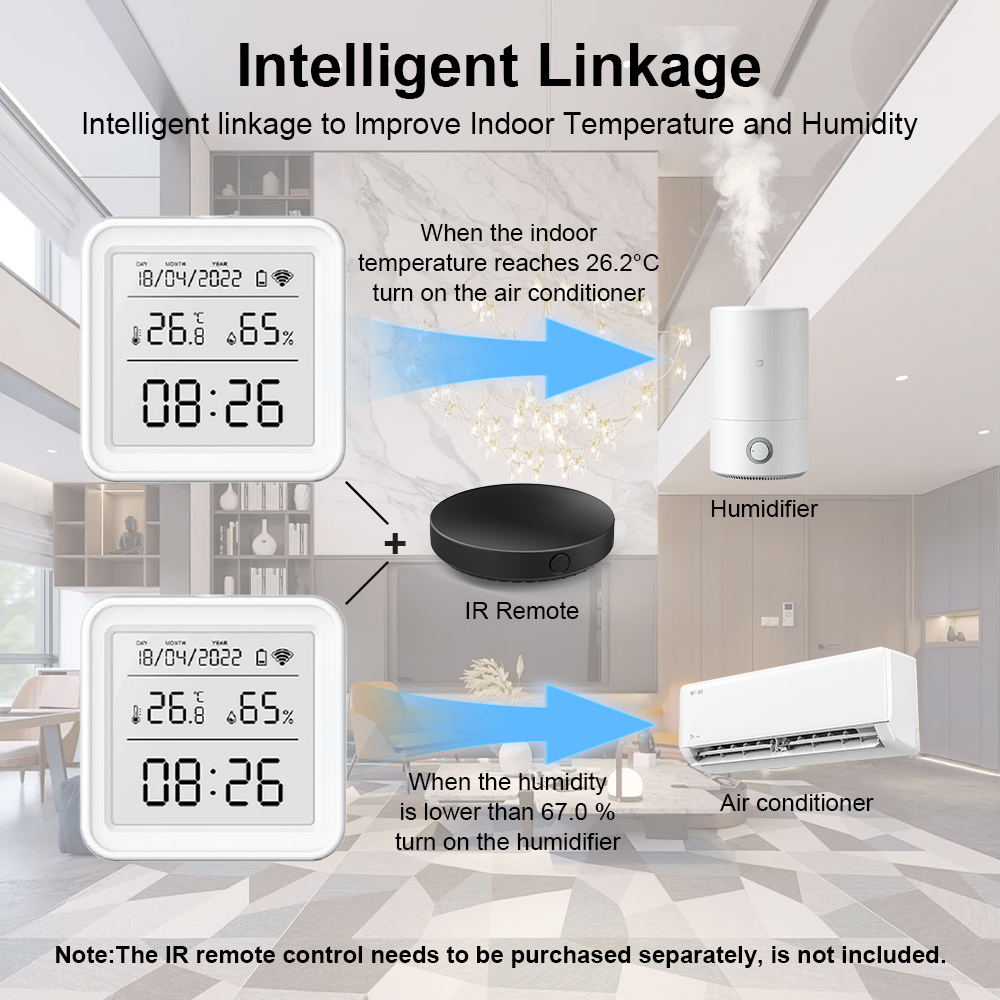 smart home temperature and humidity sensor (1)