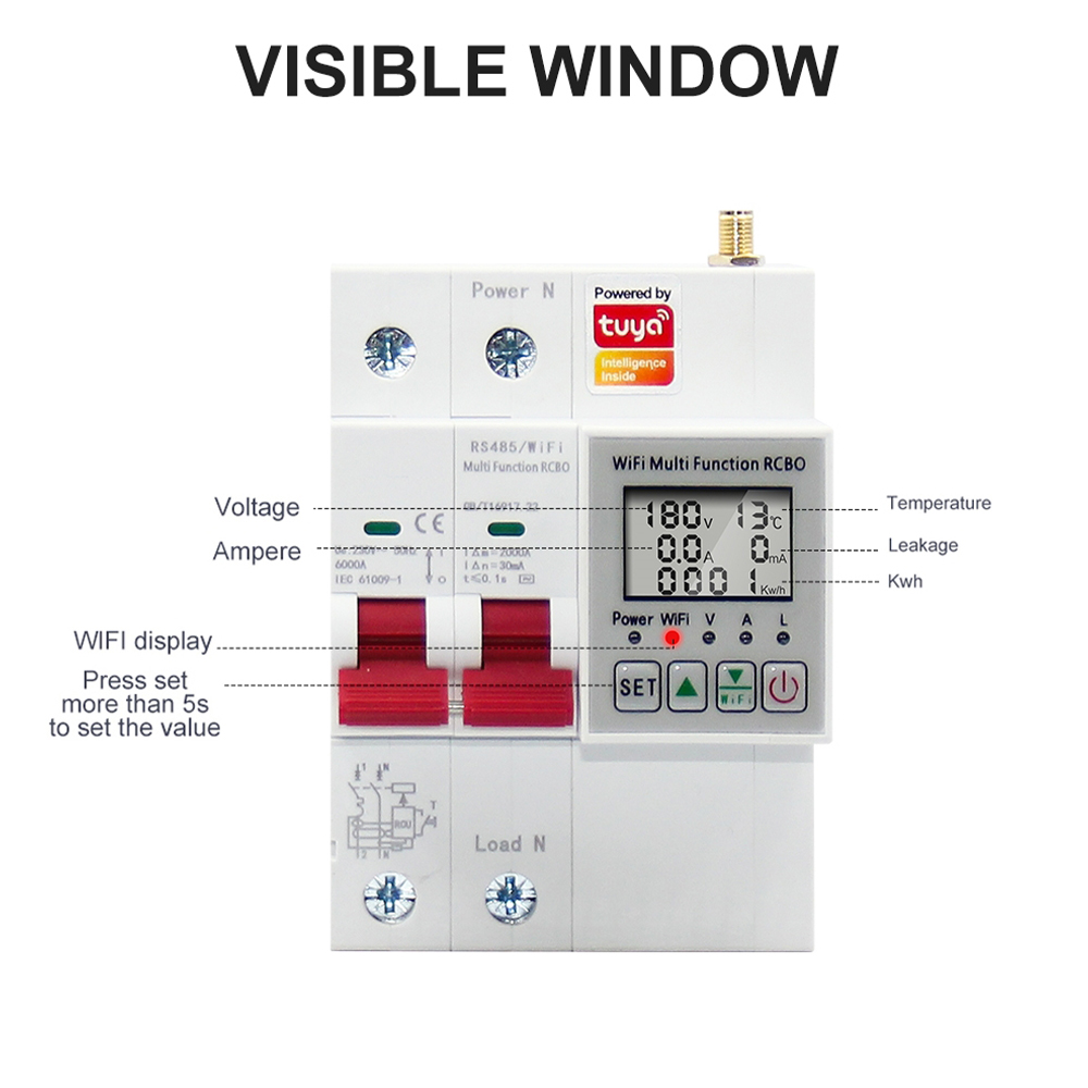 63A Smart WIFI Energy Meter