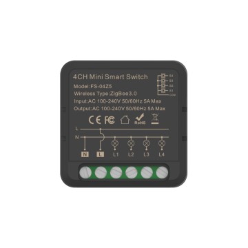 4 Gang Zigbee Mini Smart Switch