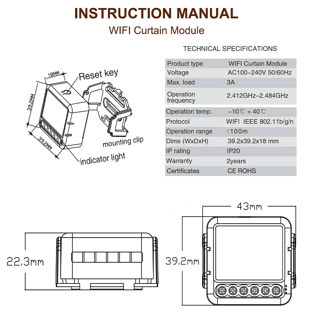 tuya smart curtain switch (1)