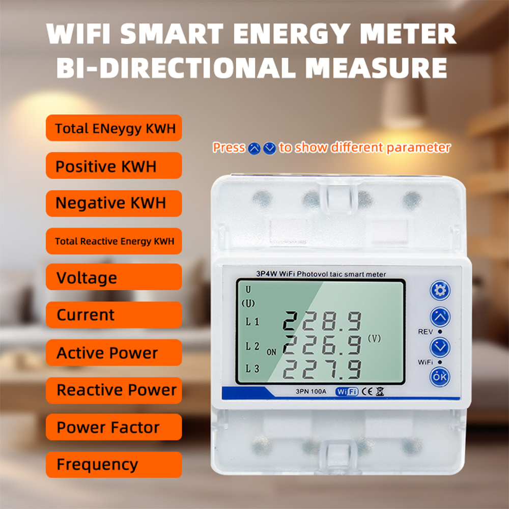 Three Phase WIFI Energy Meter Protector