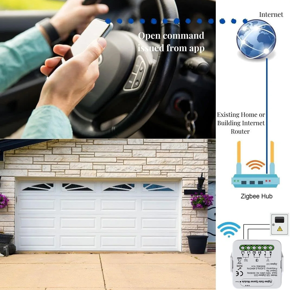 zigbee mini garage door switch (3)
