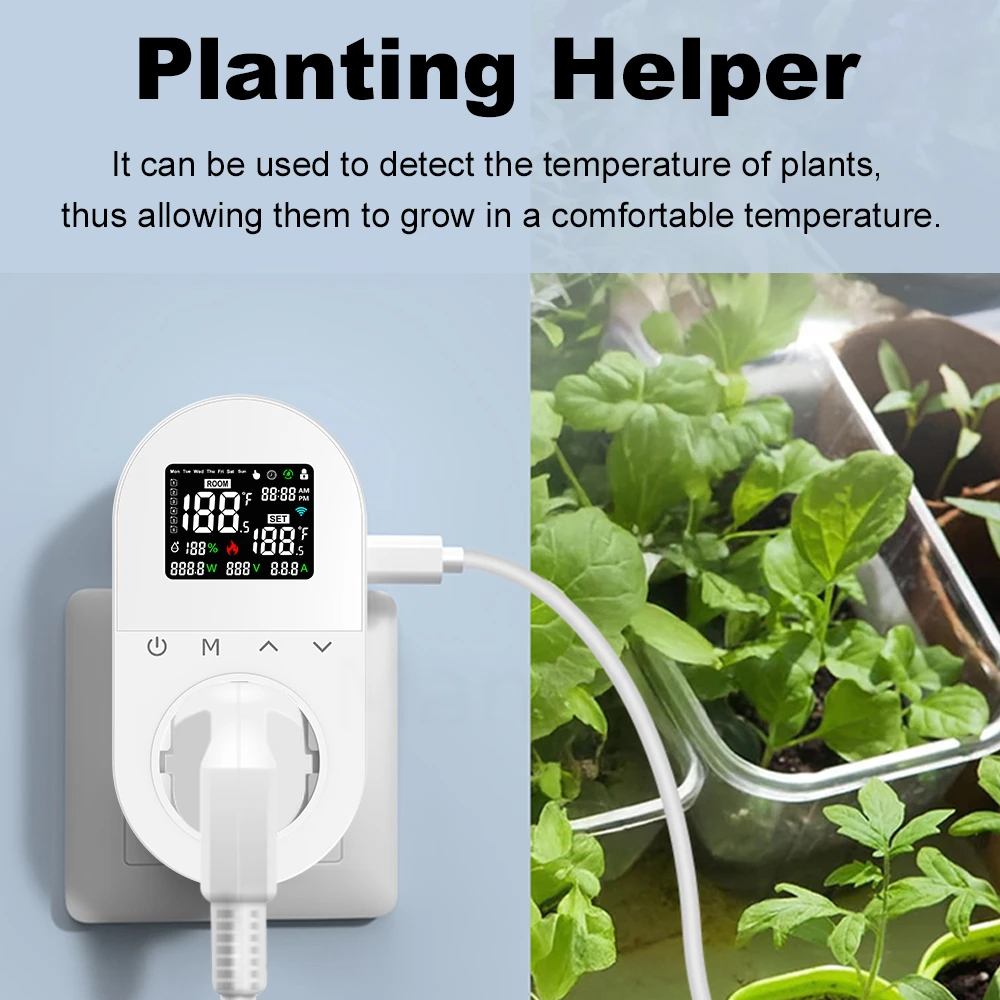 WiFi LCD EU Socket Thermostat
