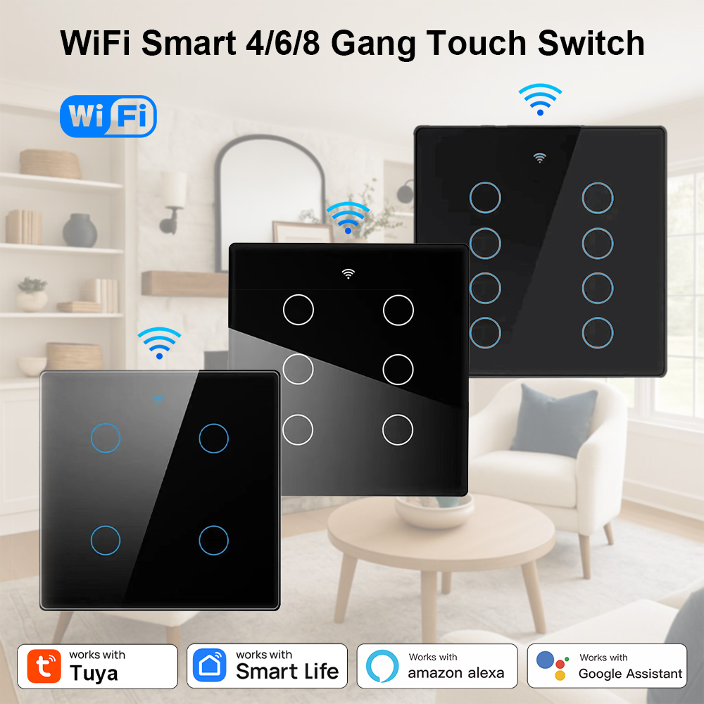 Smart Wall Switch 4 Gang