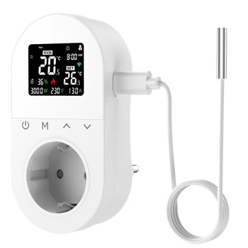 WiFi LCD EU Socket Thermostat