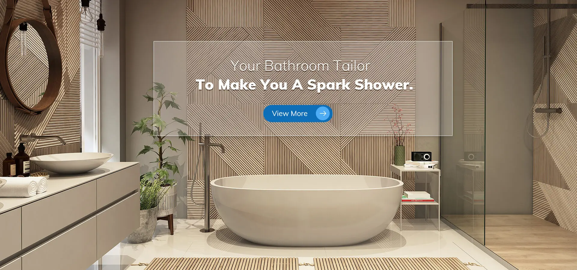 Two Sided Shower Enclosure