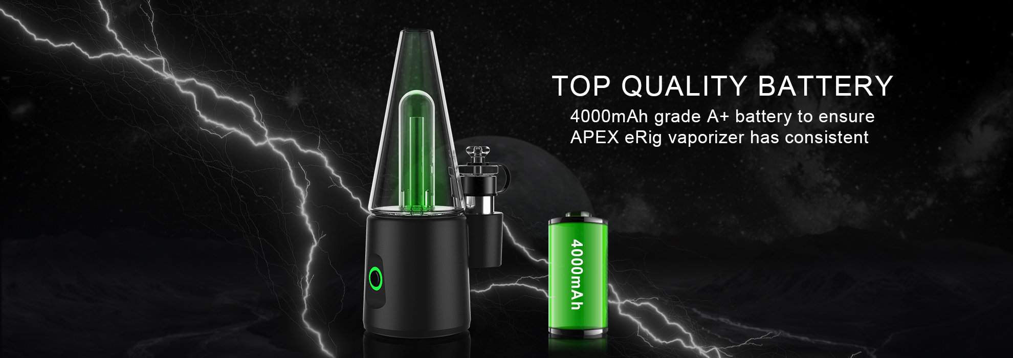Apex eRig -- 4000mAh Real Teampcof