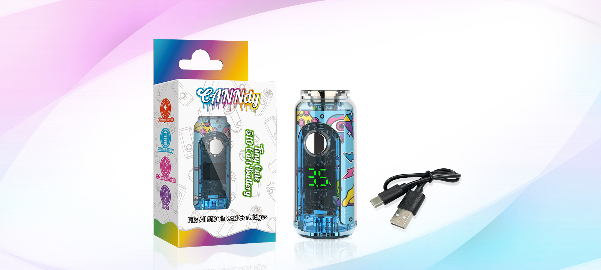 CANNdy 510 Vape Battery (6)1mz