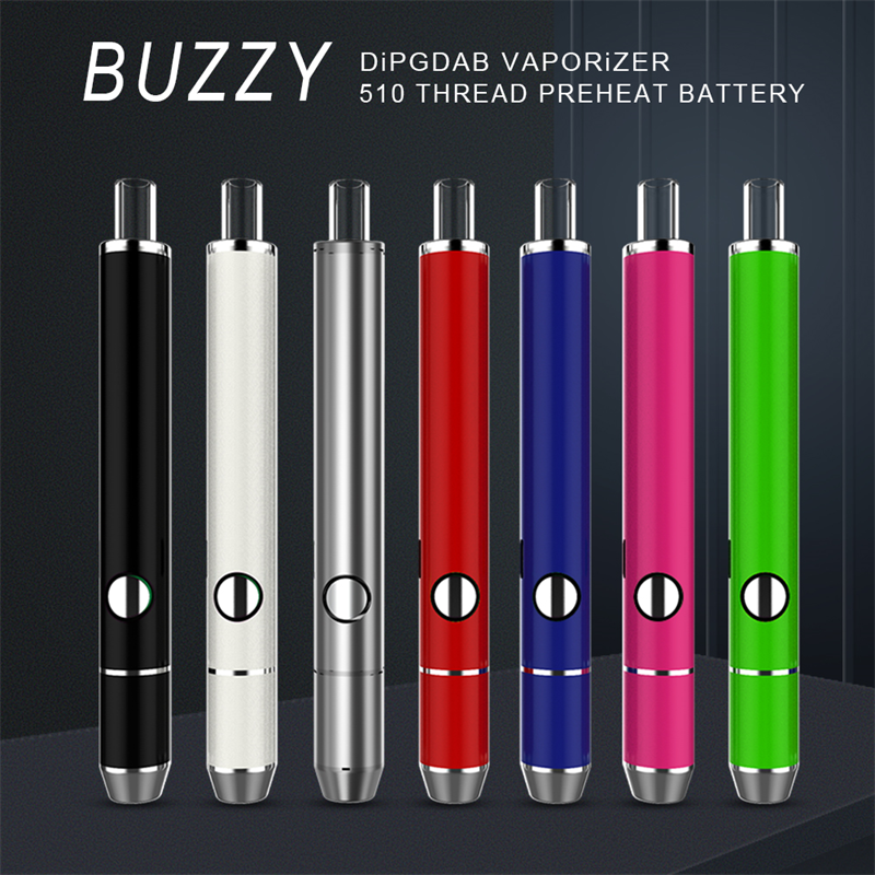 Buzzy Vaporizer 2-in-I Dip and Dab Wax Pen Water Pipe
