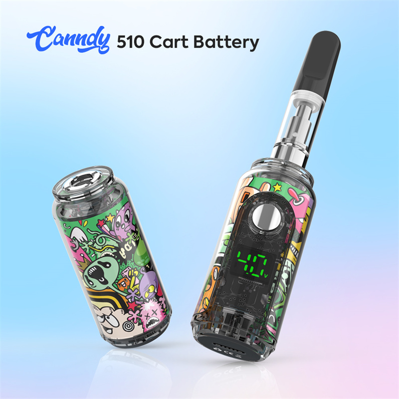 Small Canndy Size 400mAh Vape Battery 2024 hottest seller