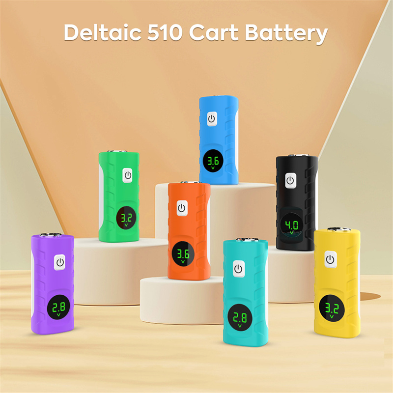 400mAh Mini Vape Battery With LED Screen Deltaic