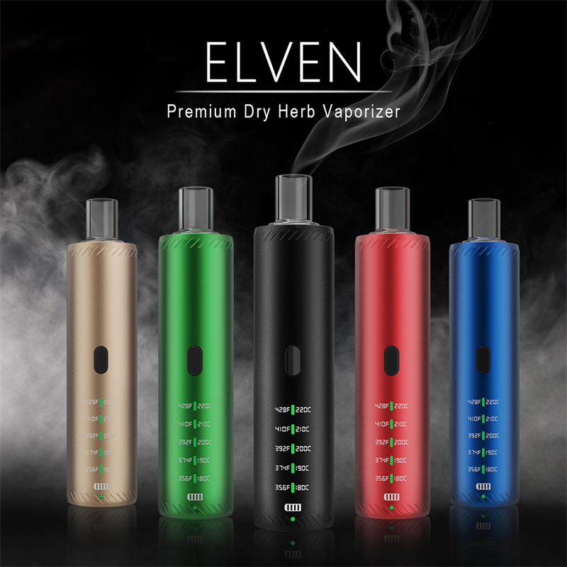 Elven Vaporizer 5 Temp Settings OEM Dry Herb Vaporizer With Power Indicator