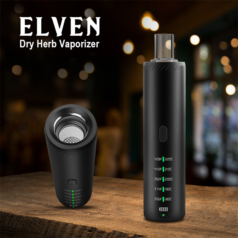 Elven Vaporizer 5 Temp Settings OEM Dry Herb Vaporizer With Power Indicator