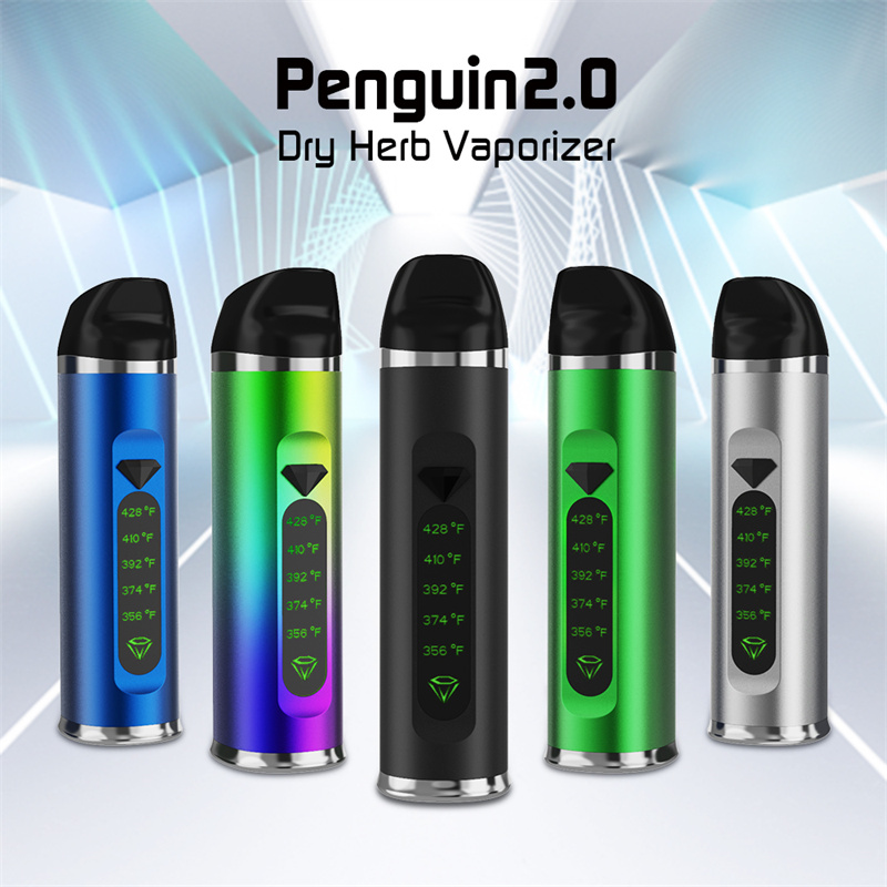 Penguin Vaporizer Temperature Control Penguin Shape Classic Dry Herb Vaporizer