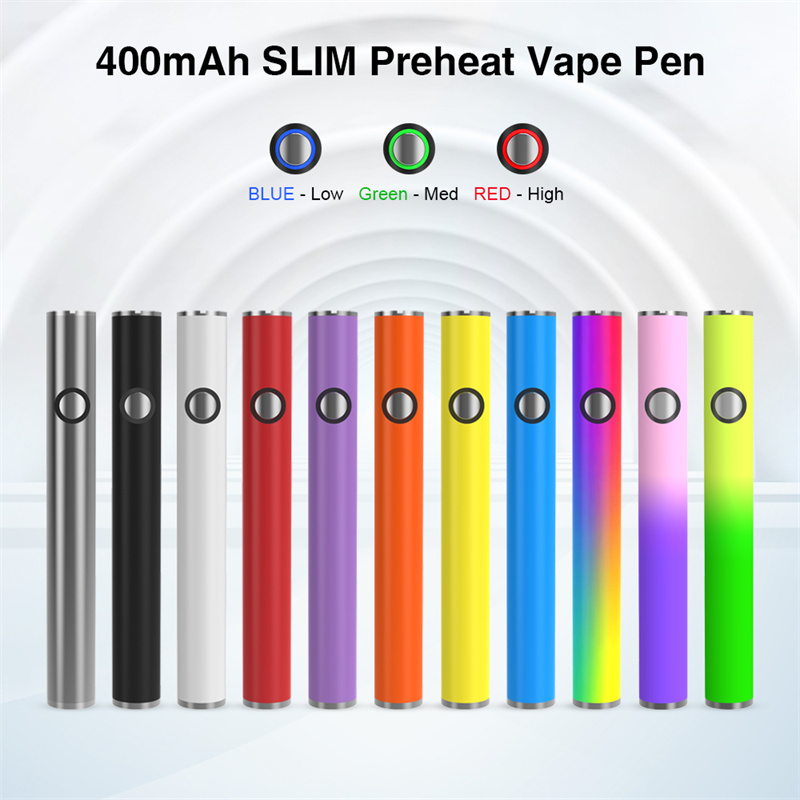 Multi Color 400mAh Slim Battery with A Grade Battery Cell