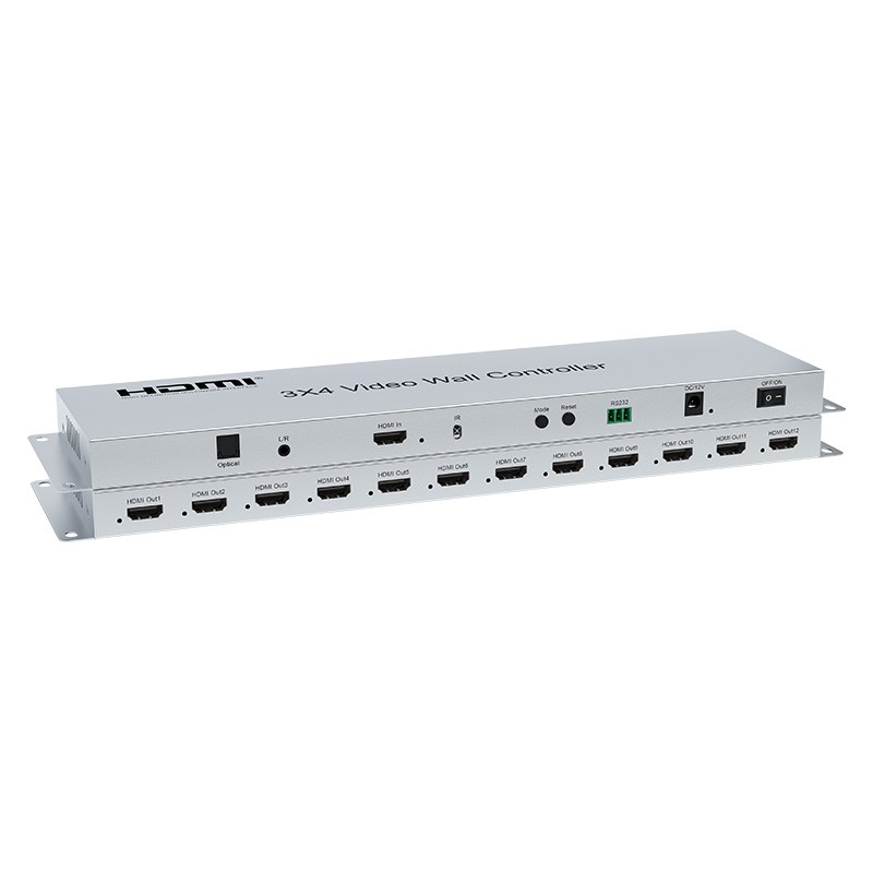 3X4 video wall controller
