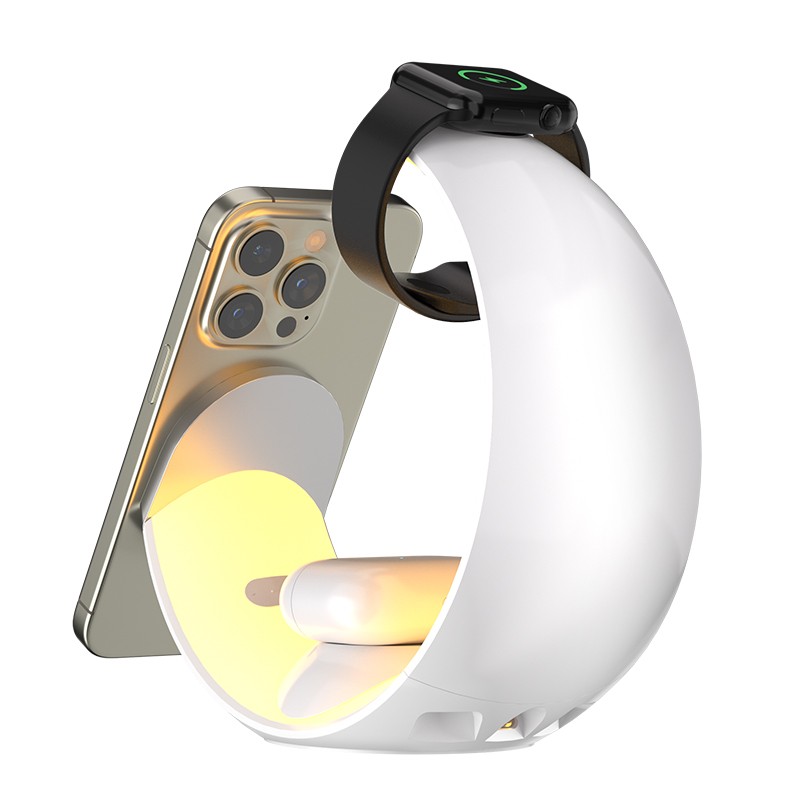 4-in-1 Multi-function Wireless Charger/SY-FC131 White
