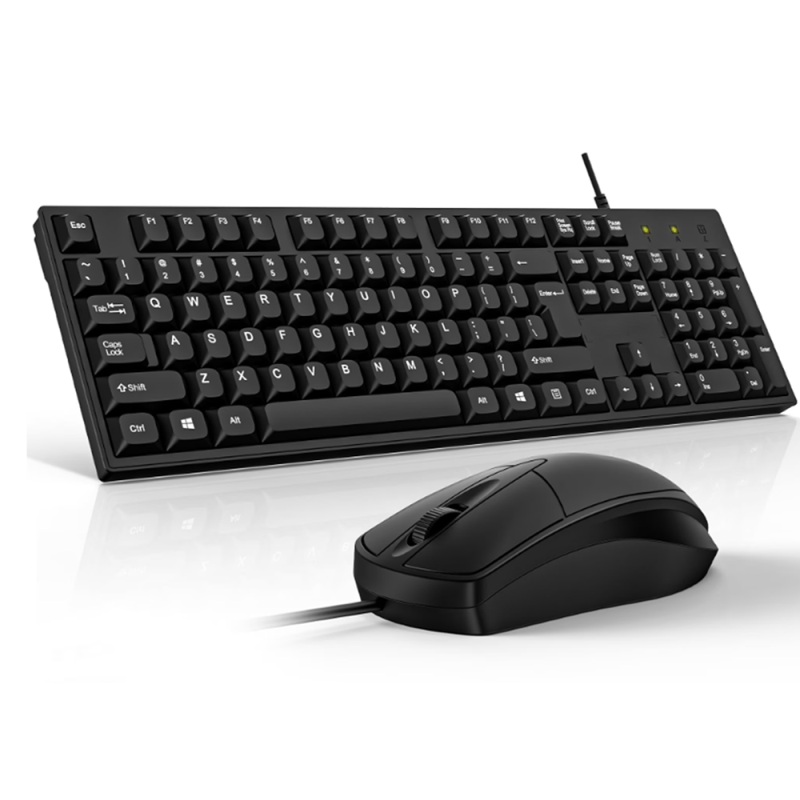 Wired Computer Keyboard and Mouse Combos
