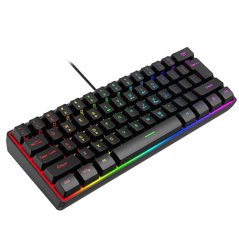 RGB Backlit Wired Gaming Keyboard 