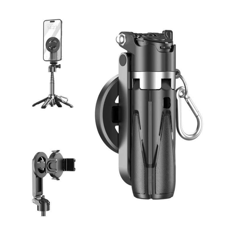 Tongkat Swafoto Poket Magnetik P15 untuk iPhone